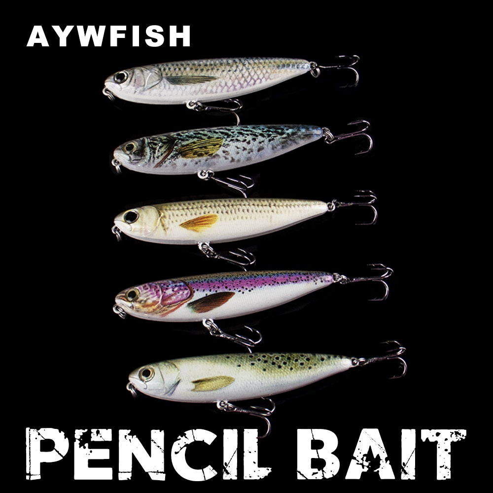 Fishing Lure Spinnerbait - AYWFISH 9CM 11.8G Pływający Pencil Przynęta