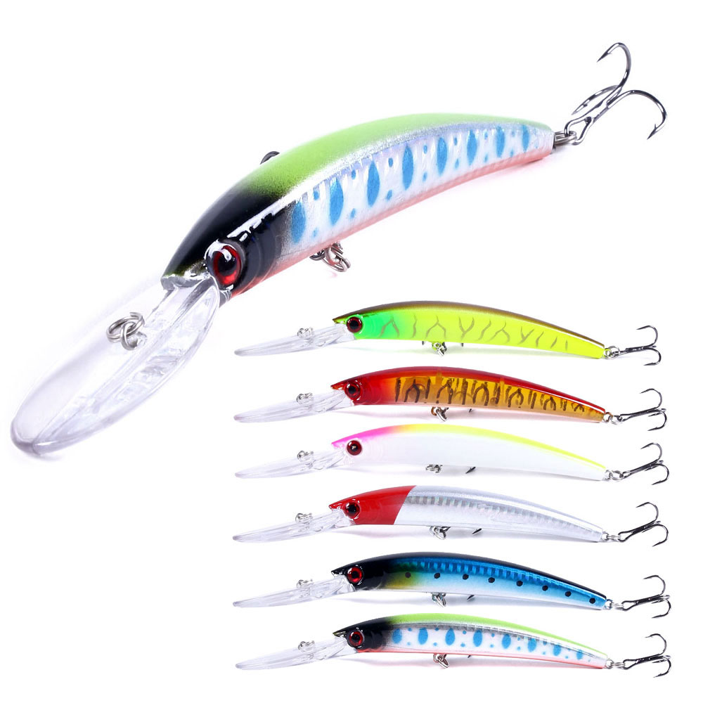 Fishing Lure Spinnerbait - 1 sztuk 15cm 15g głębokie nurkowanie