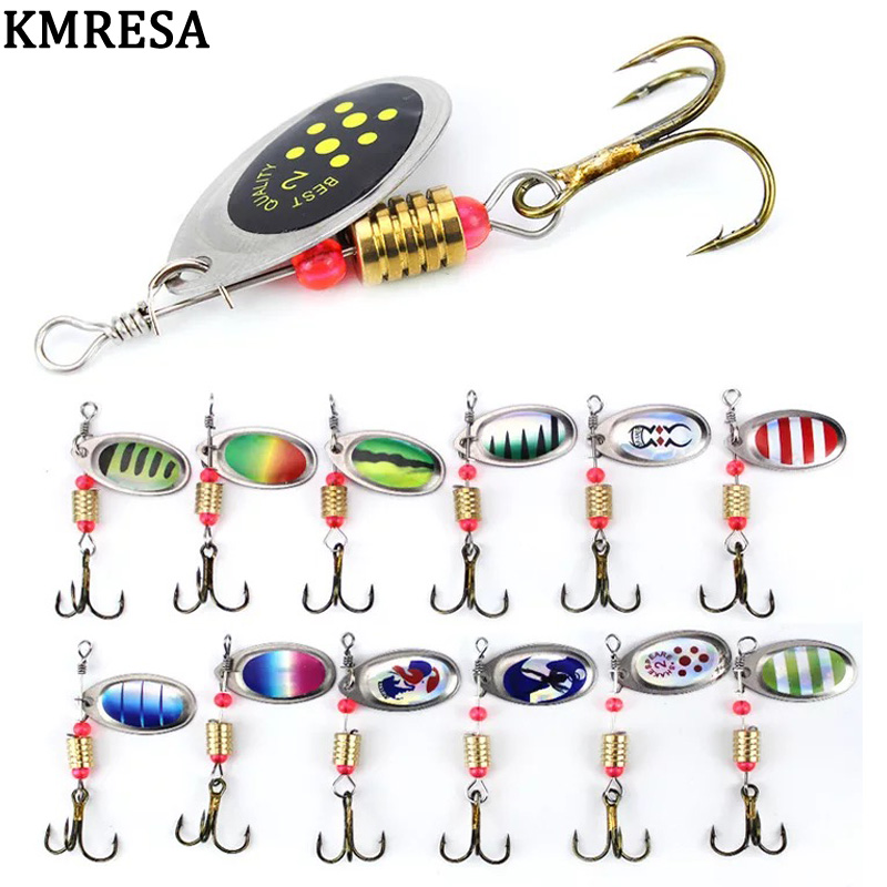 Fishing Lure Crankbait - 1 sztuk metalowe cekiny 6cm 2.5g