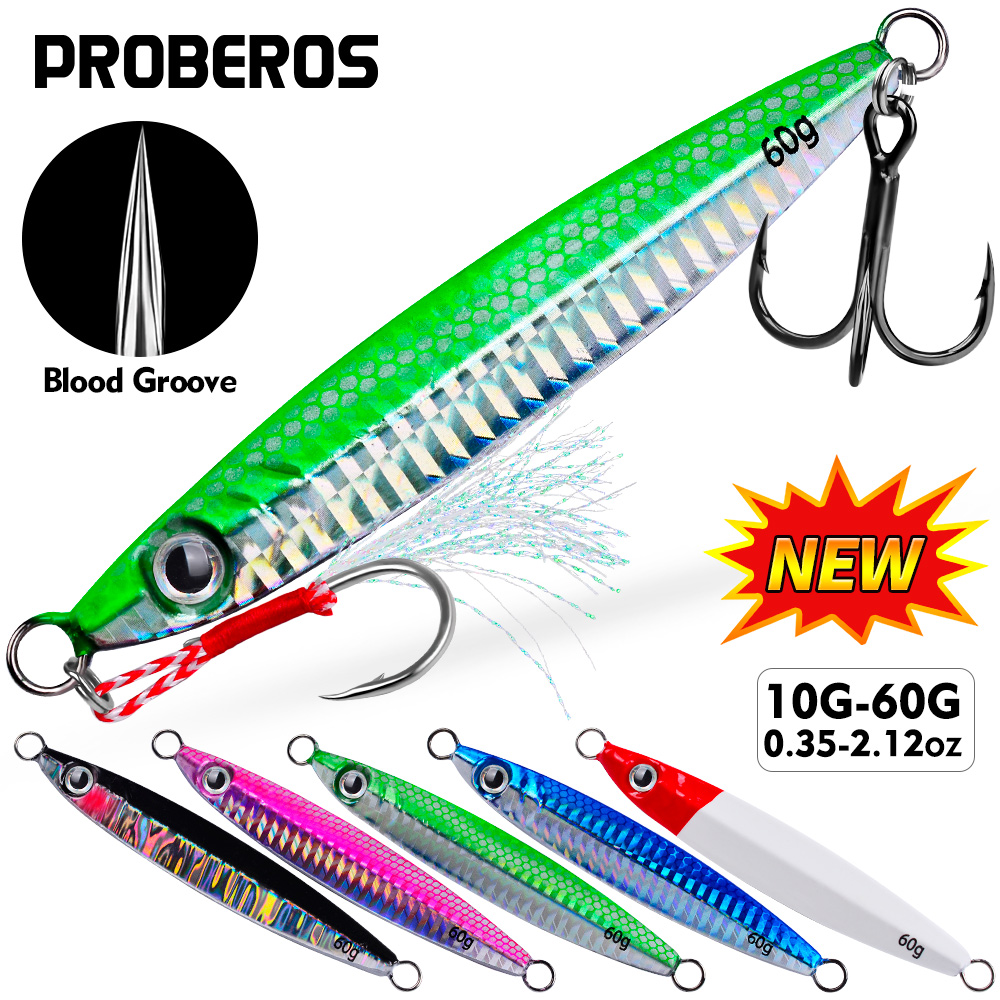 Fishing Lure Spoon - Proberos 1 szt. Metalowa Przynęta typu