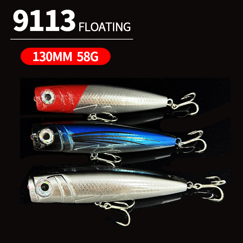 130mm 58g duży Popper przynęty – Fishing Lure Popper recenzja i cena
