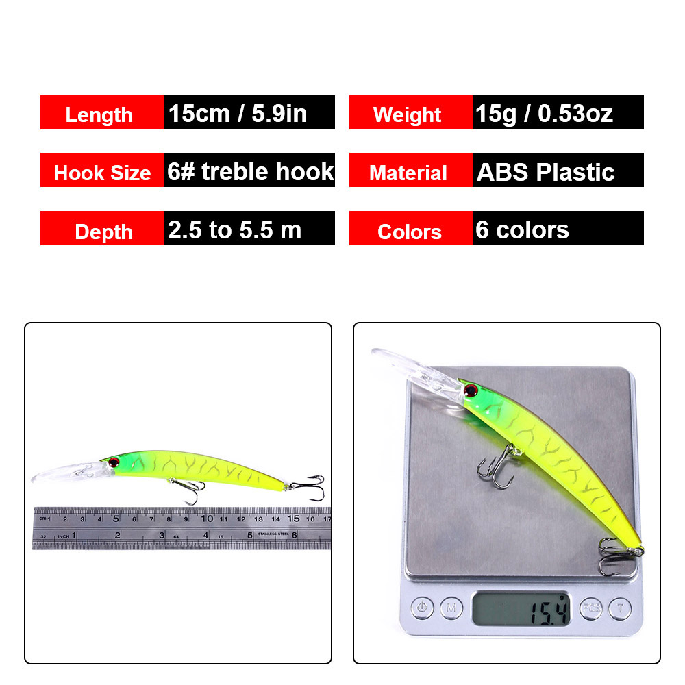 1 sztuk 15cm 15g głębokie nurk – Fishing Lure Spinnerbait recenzja i cena