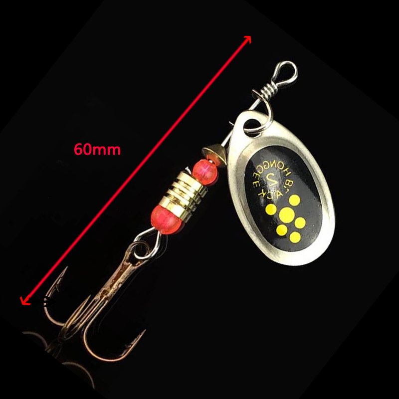 1 sztuk metalowe cekiny 6cm 2. – Fishing Lure Crankbait recenzja i cena