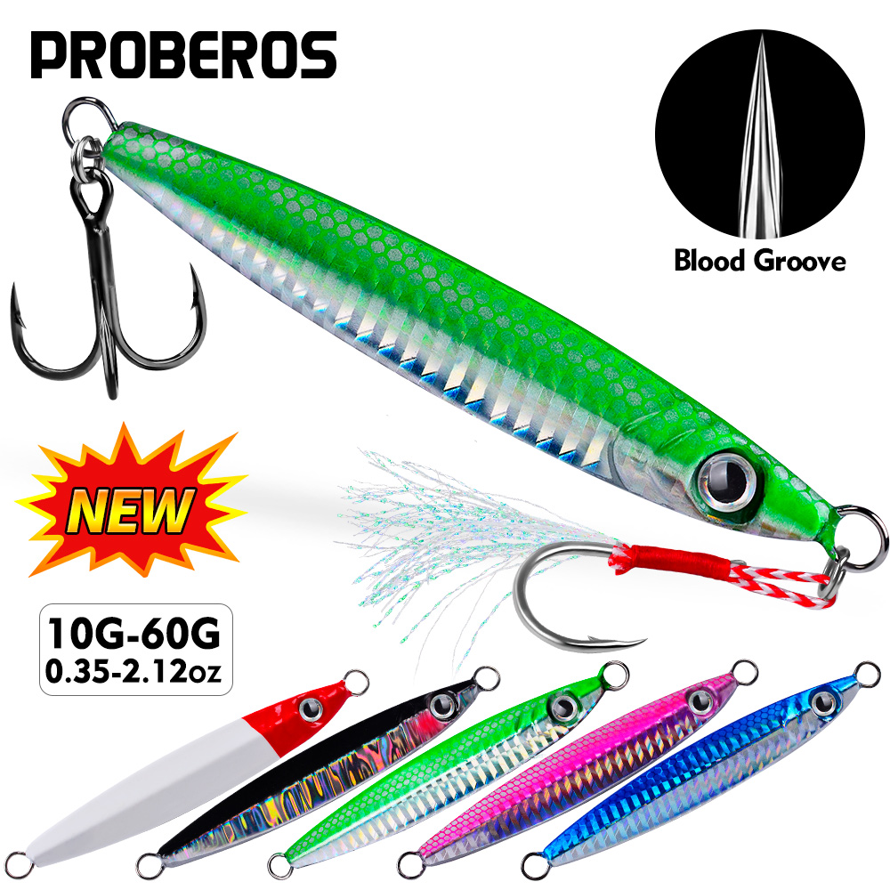 Proberos 1 szt. Metalowa Przyn – Fishing Lure Spoon recenzja i cena