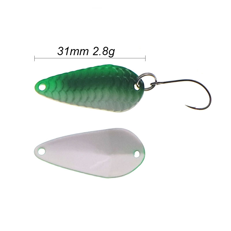 Łowienie pstrąg łyżka pojedync – Fishing Lure Spoon recenzja i cena