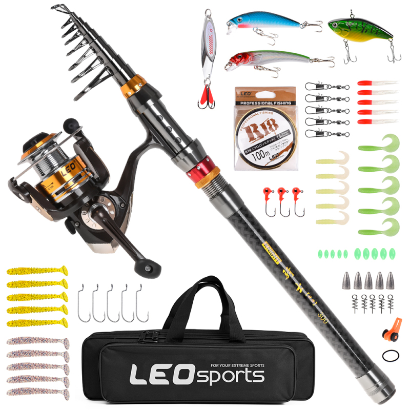 Wędka kołowrotek teleskopowa w – Fishing Lure Jig recenzja i cena